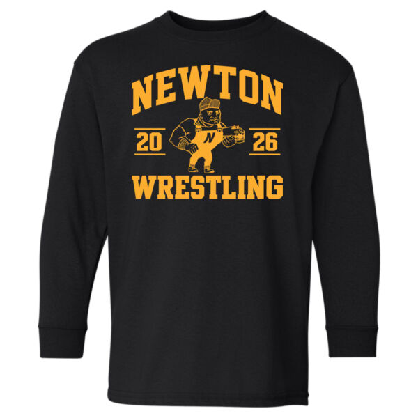 D1 - Gildan 5400B Youth Heavy Cotton Long Sleeve T-Shirt Thumbnail